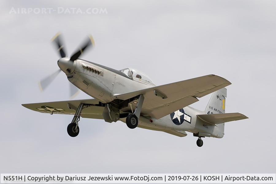 N551H, 1944 North American F-51-H-5-NA C/N 44-64314, North American F-51H-5-NA Mustang  C/N 44-64314, N551H