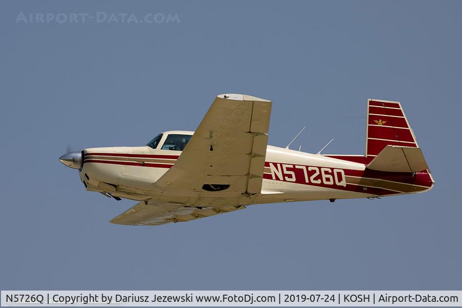 N5726Q, 1965 Mooney M20C Ranger C/N 3065, Mooney M20C Ranger  C/N 3065, N5726Q