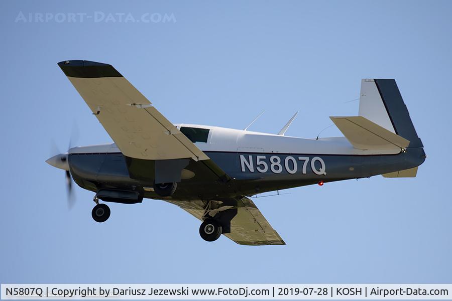 N5807Q, 1965 Mooney M20E C/N 769, Mooney M20E Chapparal  C/N 769, N5807Q