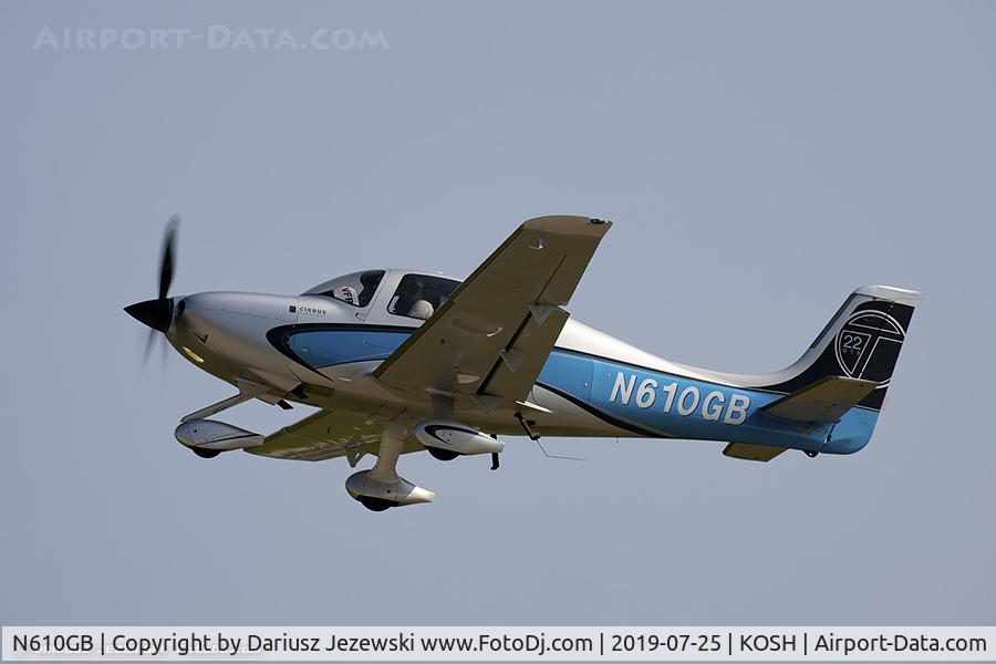 N610GB, 2013 Cirrus SR22T C/N 0444, Cirrus SR22T  C/N 444, N610GB