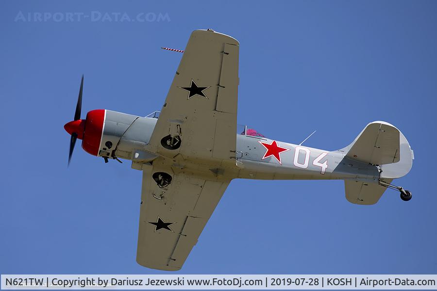 N621TW, 2003 Yakovlev (Aerostar) Yak-52TW C/N 0312504, Yakovlev (Aerostar) Yak-52TW  C/N 312504, N621TW