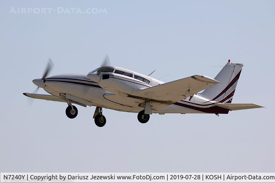 N7240Y, 1964 Piper PA-30 Twin Comanche C/N 30-264, Piper PA-30 Twin Comanche  C/N 30-264, N7240Y