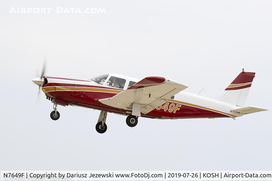 N7649F, Piper PA-32R-300 Cherokee Lance C/N 32R-7780072, Piper PA-32R-300 Cherokee Lance  C/N 32R-7780072, N7649F