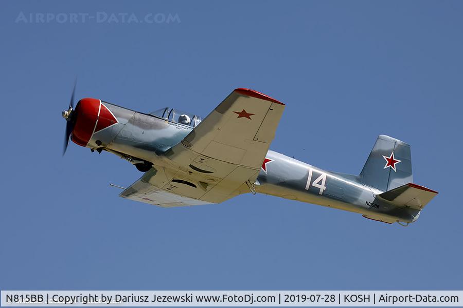 N815BB, 1969 Nanchang CJ-6A C/N 2951216, Nanchang CJ-6A  C/N 2951216, N815BB