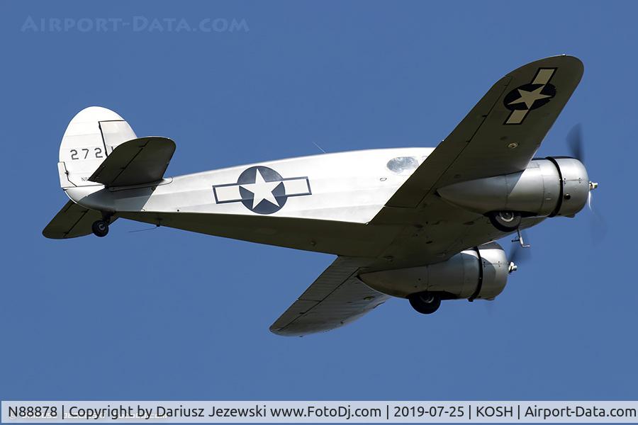 N88878, 1943 Cessna UC-78C (T-50) Bobcat C/N 4121, Cessna T-50 Bobcat 