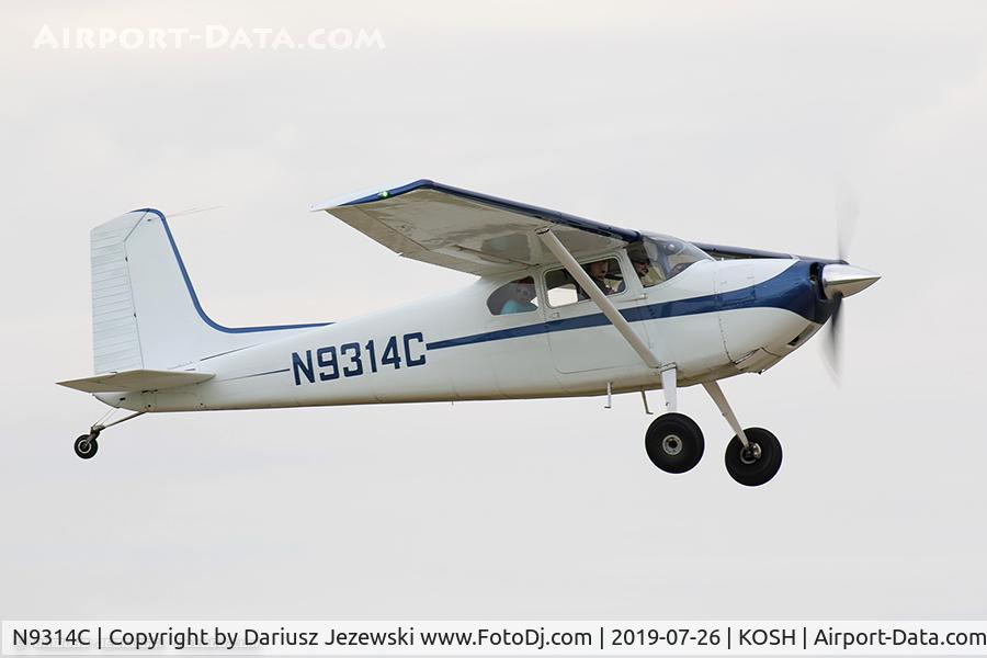N9314C, 1955 Cessna 180 C/N 31712, Cessna 180 Skywagon  C/N 31712, N9314C