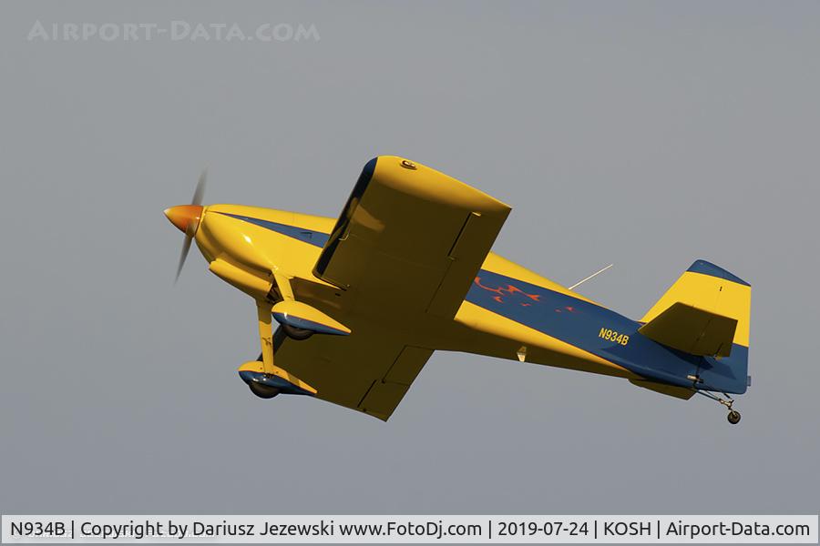 N934B, 1998 Vans RV-6 C/N 20750, Vans RV-6  C/N 20750, N934B