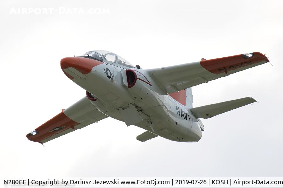 N280CF, 1985 SIAI-Marchetti S-211 C/N 030/02-028, Siai-Marchetti S-211  C/N 030/02-028, NX280CF