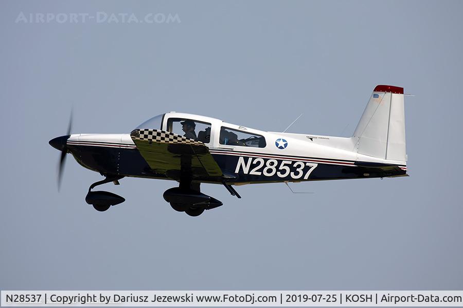 N28537, 1977 Grumman American AA-5B Tiger C/N AA5B0666, American Aviation AA-5B Tiger  C/N AA5B0666, N28537