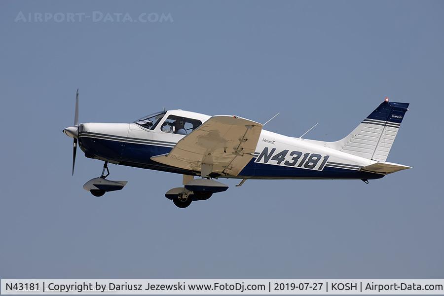 N43181, 1974 Piper PA-28-151 C/N 28-7415442, Piper PA-28-151 Cherokee Warrior  C/N 28-7415442, N43181