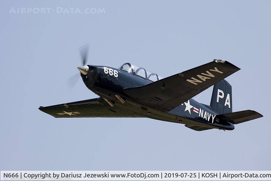 N666, 1958 Beech A45 C/N GM-141, Beech A45 (T-34A) Mentor  C/N GM-141, N666