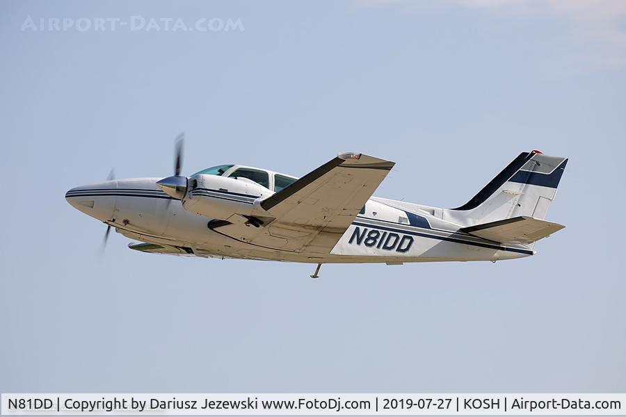 N81DD, 1980 Beech 58 Baron C/N TH-1212, Beech 58 Baron  C/N TH-1212, N81DD