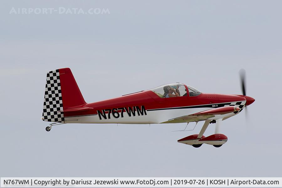 N767WM, Vans RV-7 C/N 71293, Vans RV-7  C/N 71293, N767WM