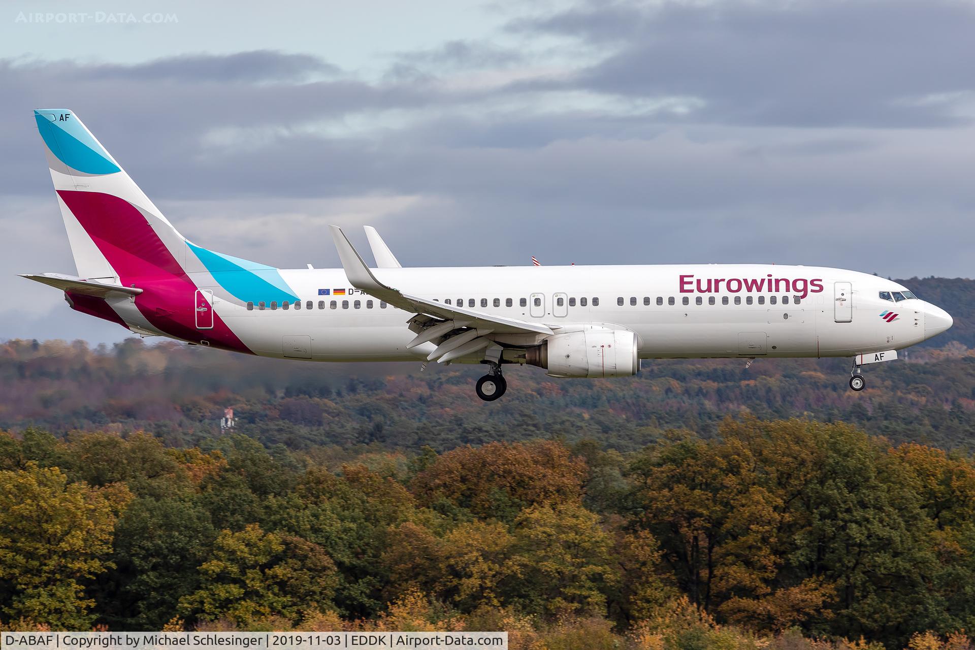 D-ABAF, 2001 Boeing 737-86J C/N 30878, D-ABAF - Boeing 737-86J(WL) - Eurowings