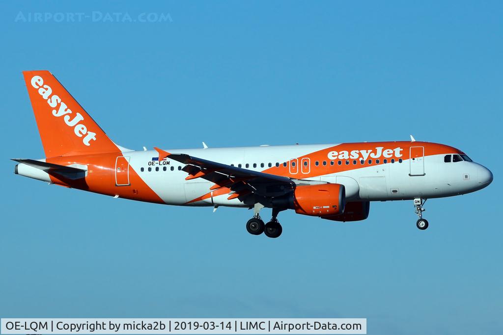 OE-LQM, 2009 Airbus A319-111 C/N 3824, Landing