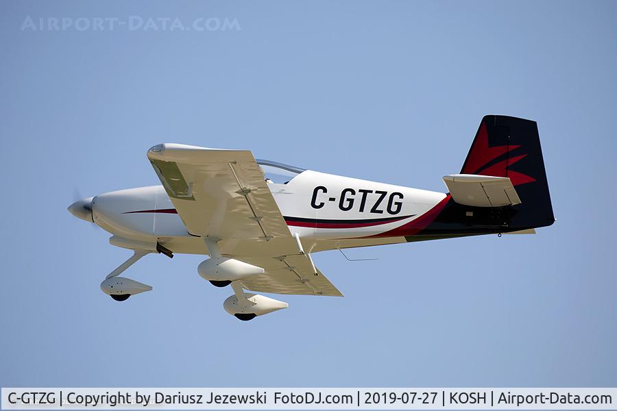 C-GTZG, 2012 Vans RV-9A C/N 90200, Vans RV-9A  C/N 90200, C-GTZG