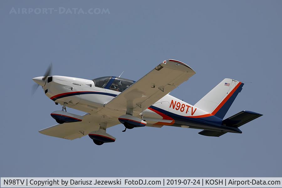 N98TV, Socata TB-200 C/N 1613, Socata TB-200 Tobago  C/N 1613, N98TV