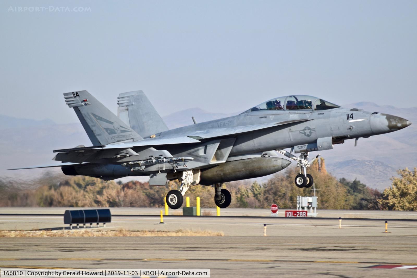 166810, Boeing F/A-18F Super Hornet C/N F183, VFA-2 