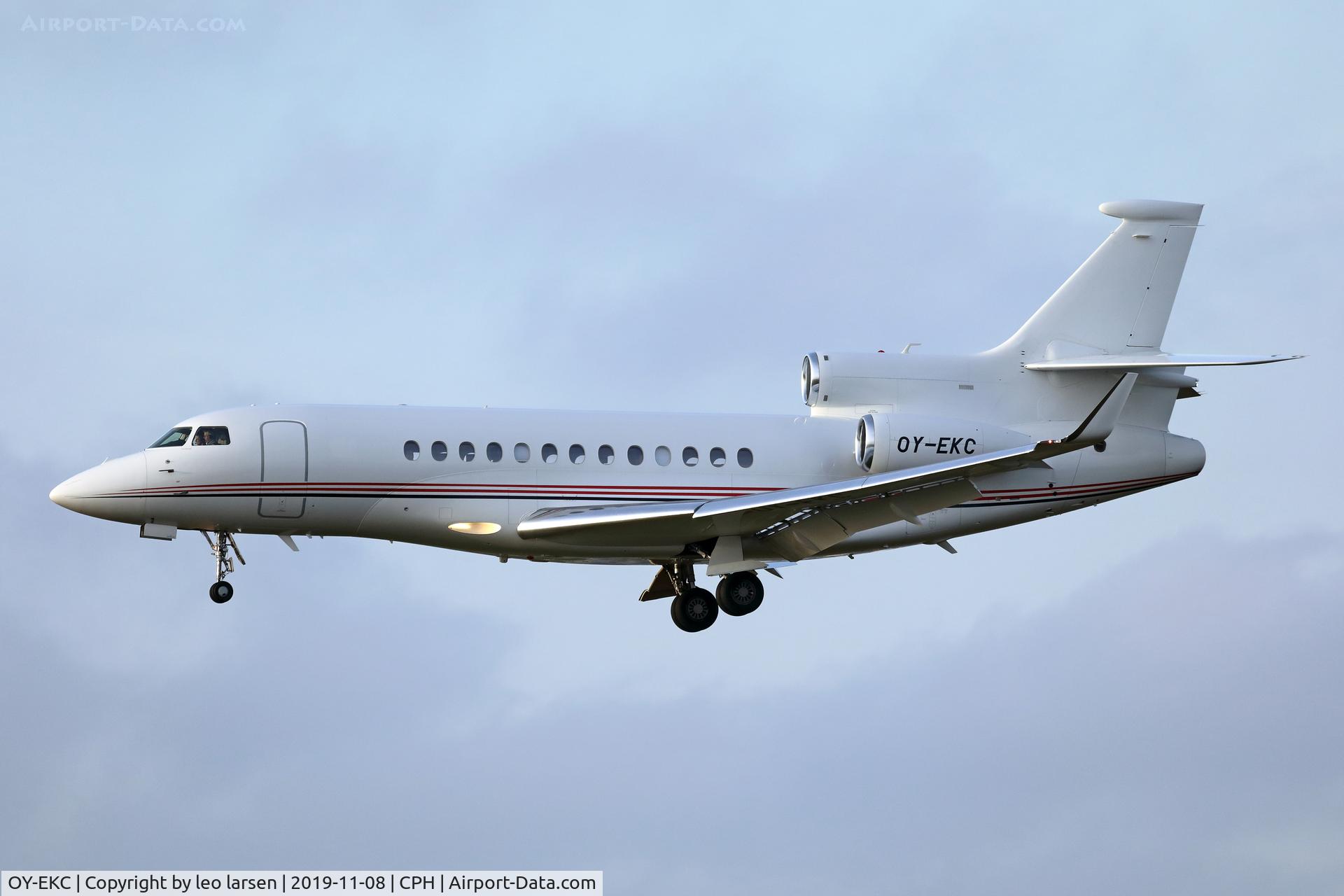OY-EKC, 2011 Dassault Falcon 7X C/N 121, Copenhagen 8.11.2019