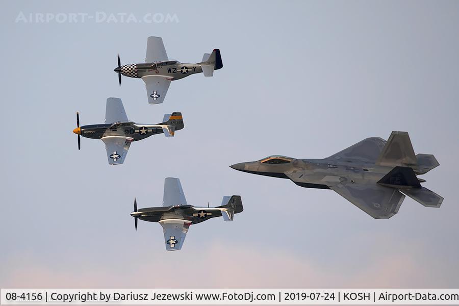 08-4156, 2008 Lockheed Martin F-22A Raptor C/N 645-4156, F-22 Raptor 08-4156 FF from 94th FS 