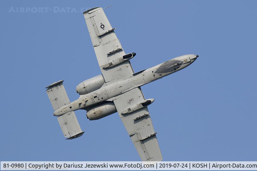 81-0980, 1980 Fairchild Republic A-10A Thunderbolt II C/N A10-0675, A-10C Thunderbolt 81-0980  from 354th FS 