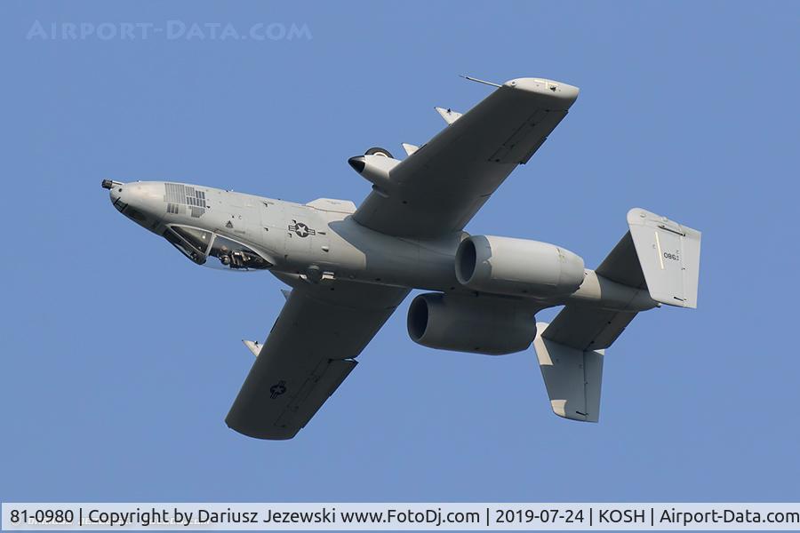 81-0980, 1980 Fairchild Republic A-10A Thunderbolt II C/N A10-0675, A-10C Thunderbolt 81-0980  from 354th FS 