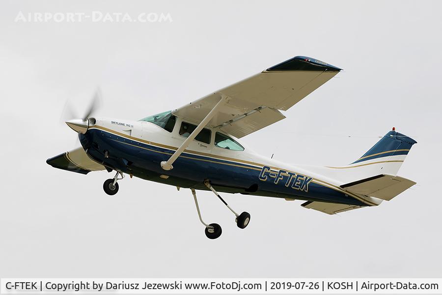 C-FTEK, Cessna TR182 Turbo Skylane RG C/N R18201650, Cessna TR182 Turbo Skylane RG  C/N R18201650, C-FTEK