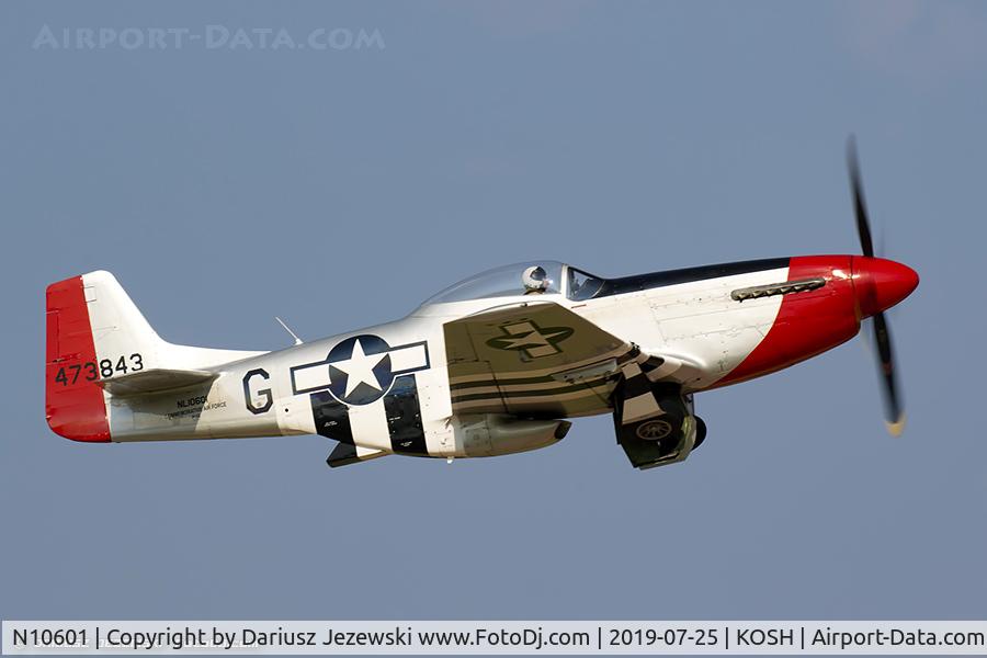 N10601, 1944 North American P-51D Mustang C/N 122-40383, North American P-51D Mustang  C/N 44-73843, NL10601