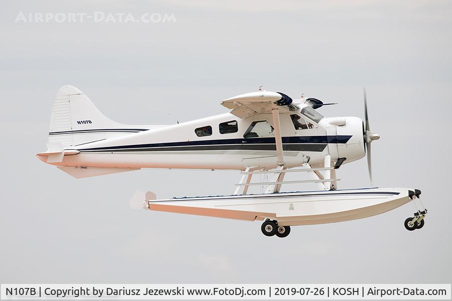 N107B, 1958 De Havilland Canada DHC-2 Beaver Mk.I C/N 1220, De Havilland Canada DHC-2 Mk.I Beaver  C/N 1220, N107B