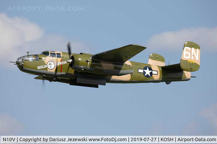 N10V, 1943 North American B-25H Mitchell C/N 98-21433, North American B-25H Mitchell  C/N 98-21433, N10V