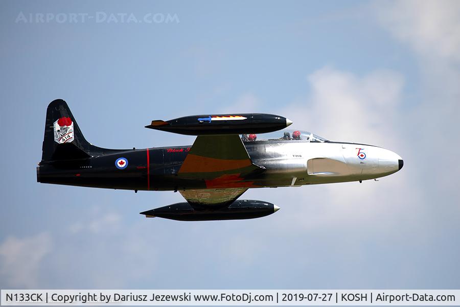 N133CK, 1951 Lockheed T-33A Shooting Star C/N 580-7138, Lockheed T-33A Shooting Star  C/N 51-17445, N133CK
