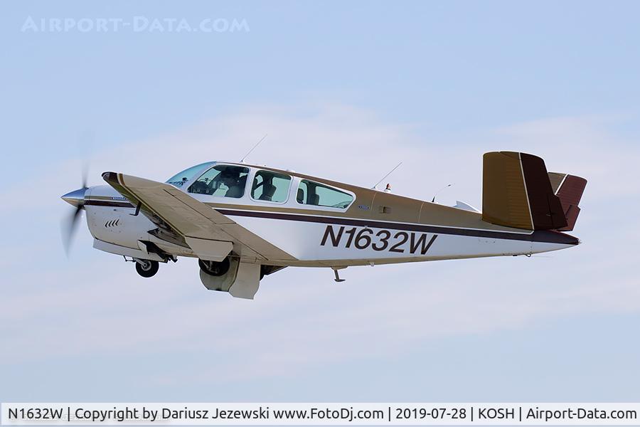 N1632W, 1972 Beech V35B Bonanza C/N D-9363, Beech V35B Bonanza  C/N D-9363, N1632W