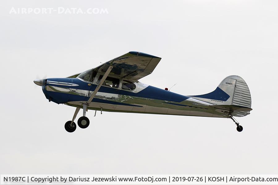 N1987C, 1953 Cessna 170B C/N 26132, Cessna 170B  C/N 26132, N1987C