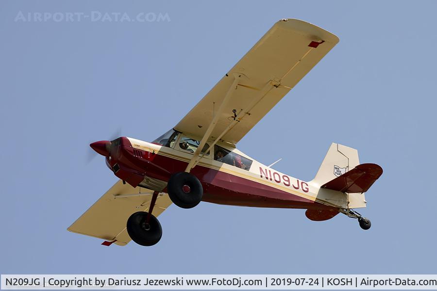 N209JG, 1987 Gersky Joseph E JG-2 C/N 1, Gersky Joseph E JG-2  C/N 1, N209JG