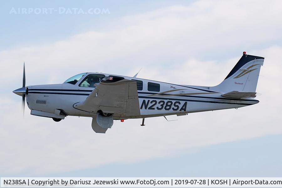 N238SA, 2000 Raytheon Aircraft Company A36 Bonanza C/N E-3321, Raytheon A36 Bonanza  C/N E-3321, N238SA