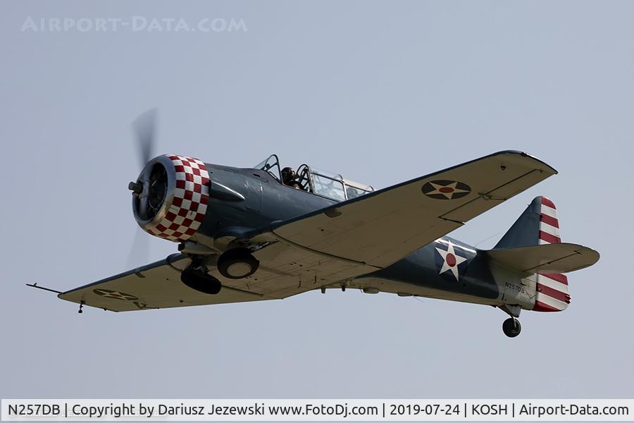N257DB, 1952 North American T-6G Texan C/N 182-600, North American T-6G Texan  C/N 182-600, N257DB