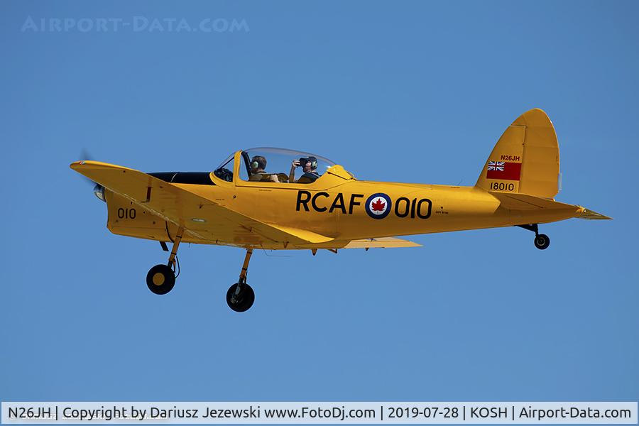 N26JH, 1953 De Havilland DHC-1 Chipmunk 22 C/N C1/0887, De Havilland Canada DHC-1 Chipmunk 22  C/N C1-0887, N26JH
