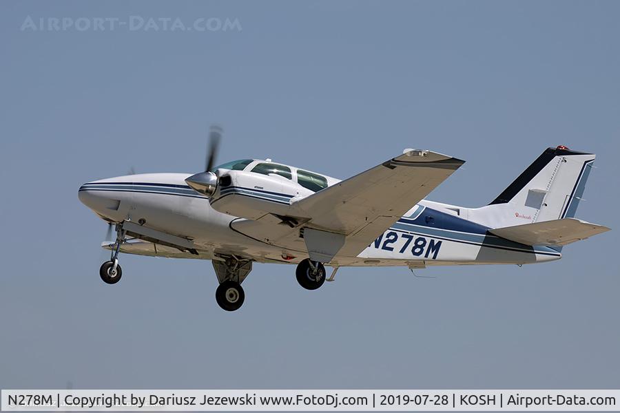 N278M, 1980 Beech 58 Baron C/N TH-1105, Beech 58 Baron  C/N TH-1105, N278M