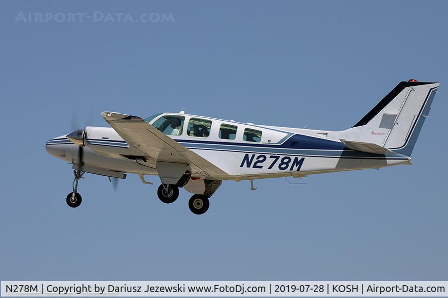 N278M, 1980 Beech 58 Baron C/N TH-1105, Beech 58 Baron  C/N TH-1105, N278M
