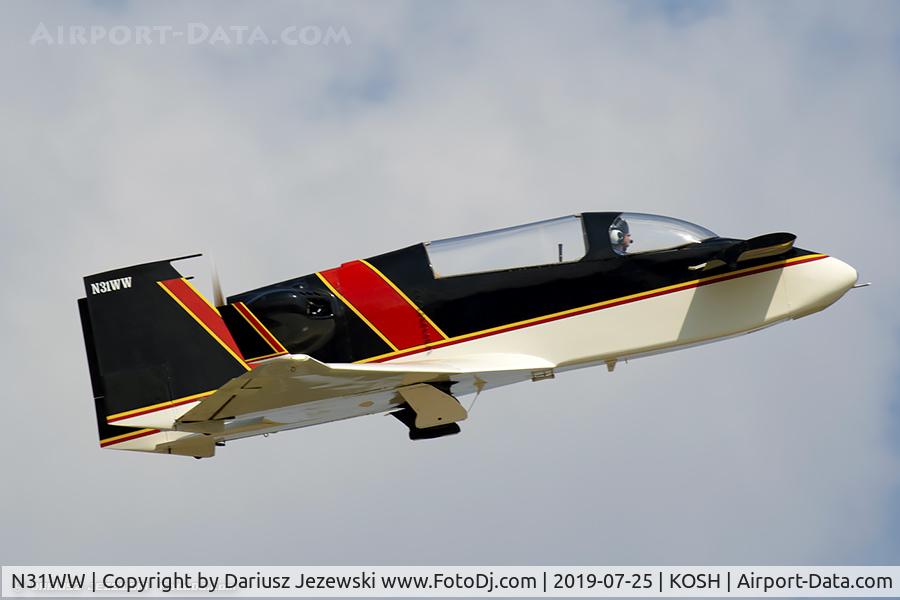 N31WW, 1981 Rutan VariViggen C/N 133, Rutan VariViggen  C/N 133, N31WW