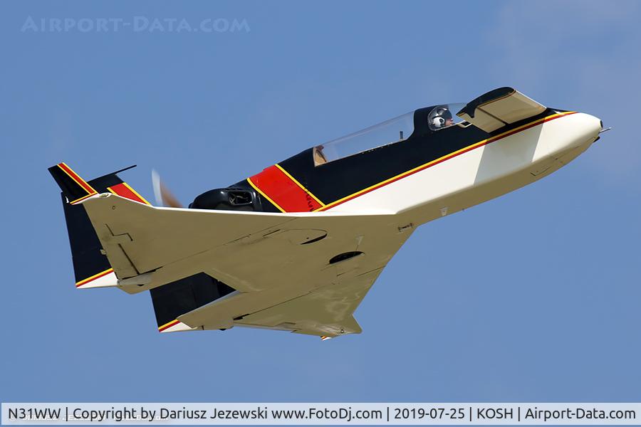N31WW, 1981 Rutan VariViggen C/N 133, Rutan VariViggen  C/N 133, N31WW
