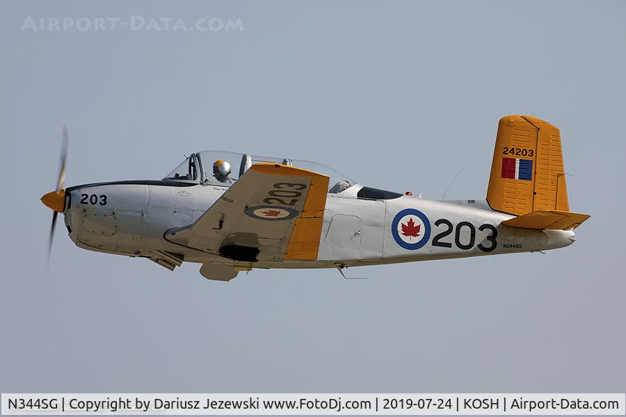 N344SG, 1957 Beech D-45 (T-34B) Mentor C/N BG354, Beech D45 (T-34B) Mentor  C/N BG354, N344SG