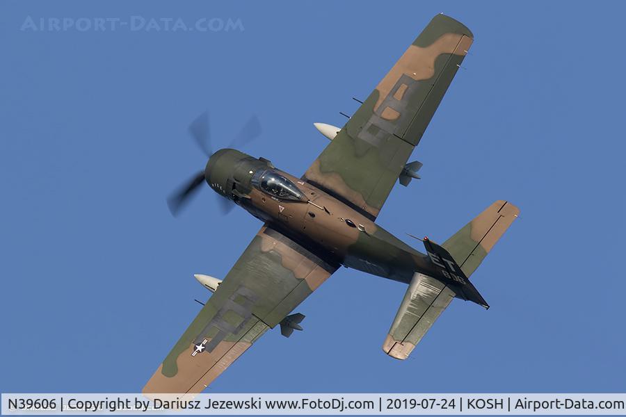 N39606, 1955 Douglas AD-6 Skyraider C/N 10838, Douglas AD-6 Skyraider  C/N 10838 (139606), NX39606
