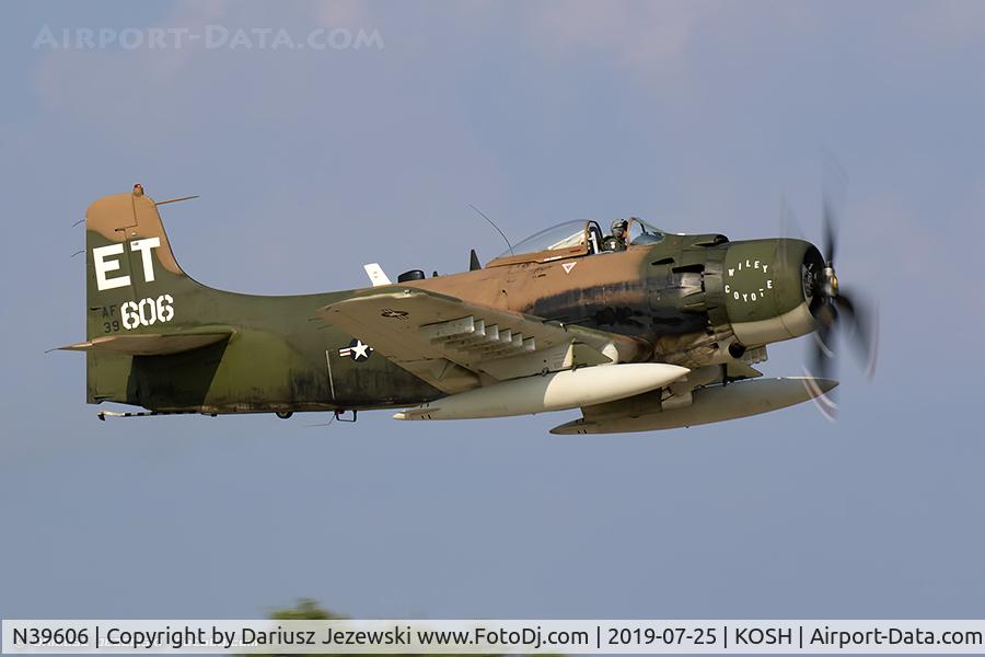 N39606, 1955 Douglas AD-6 Skyraider C/N 10838, Douglas AD-6 Skyraider  C/N 10838 (139606), NX39606