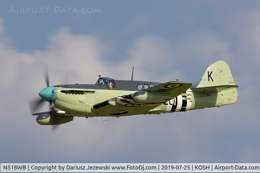 N518WB, 1950 Fairey Firefly AS.6 C/N F.8646, Fairey Firefly AS.6  C/N F.8646, NX518WB