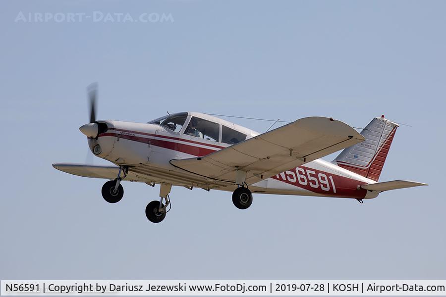 N56591, 1973 Piper PA-28-140 C/N 28-7325664, Piper PA-28-140 Cherokee Cruiser  C/N 28-7325664, N56591