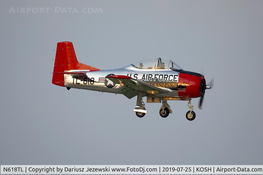 N618TL, North American T-28A Trojan C/N 49-1618, North American T-28A Fenec  C/N 49-1618, N618TL