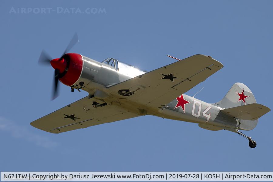N621TW, 2003 Yakovlev (Aerostar) Yak-52TW C/N 0312504, Yakovlev (Aerostar) Yak-52TW  C/N 312504, N621TW