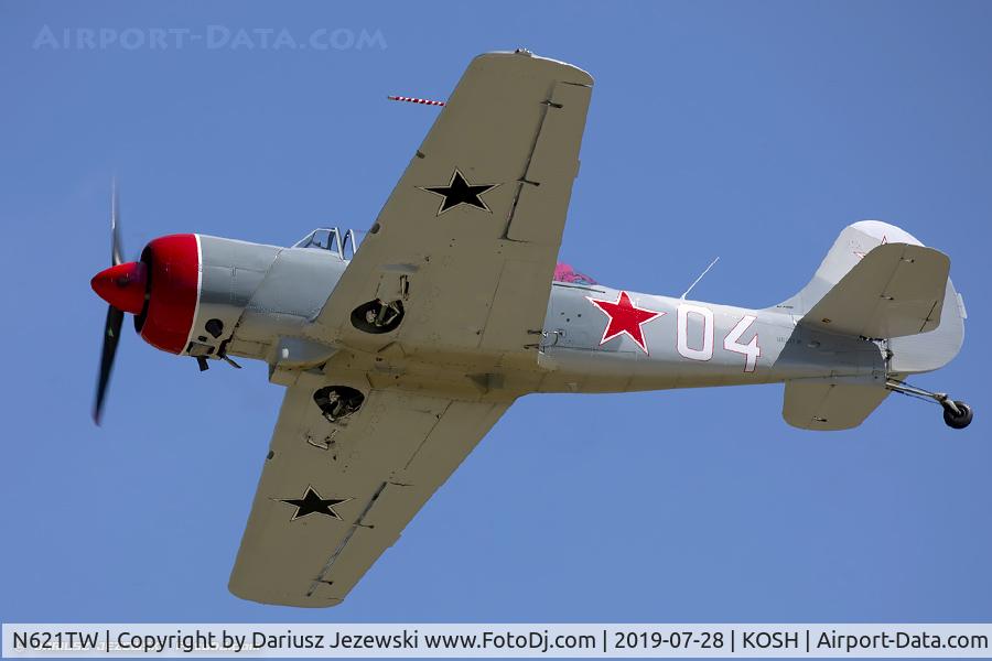N621TW, 2003 Yakovlev (Aerostar) Yak-52TW C/N 0312504, Yakovlev (Aerostar) Yak-52TW  C/N 312504, N621TW