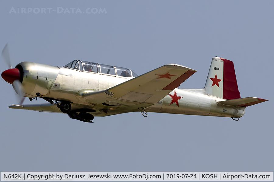 N642K, 1985 Nanchang CJ-6A C/N 4232013, Nanchang CJ-6A  C/N 4232013, N642K